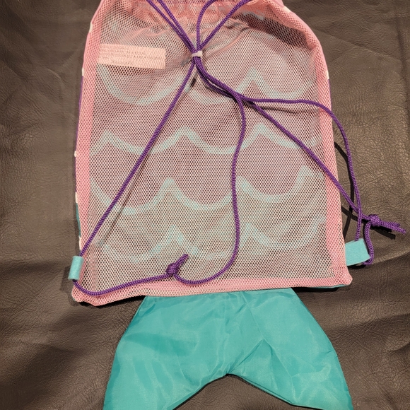 Mermaid Swim Set for Kids - Pink, Purple, and Teal - Picture 3 of 3